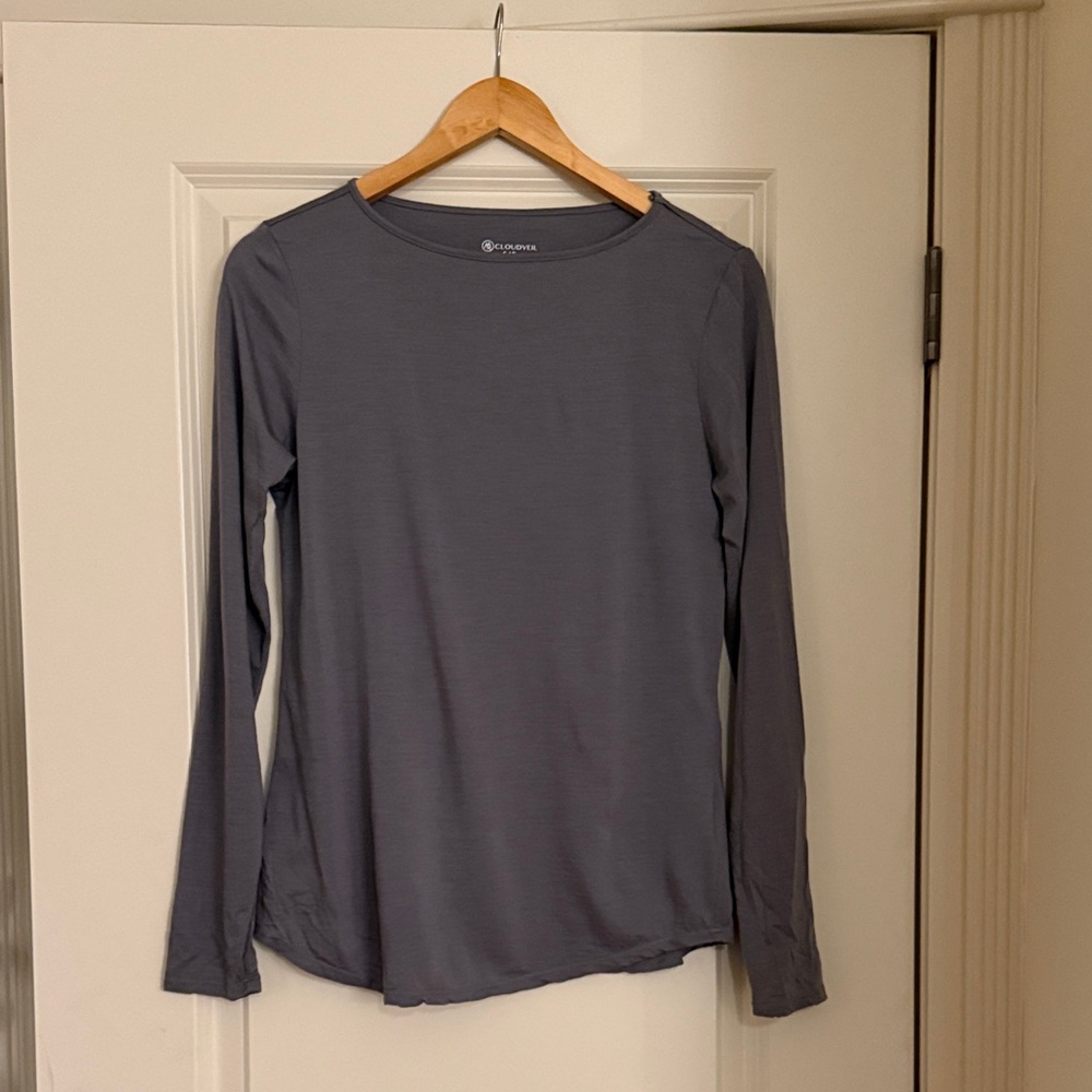 Grey Cloudveil Merino top